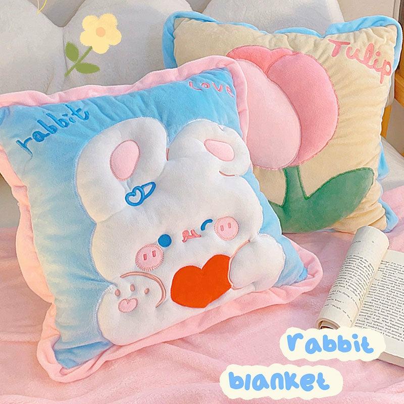 Cushions & Pillows | Rabbit Tulip Pillow Cushions & Pillows Cushions & Pillows